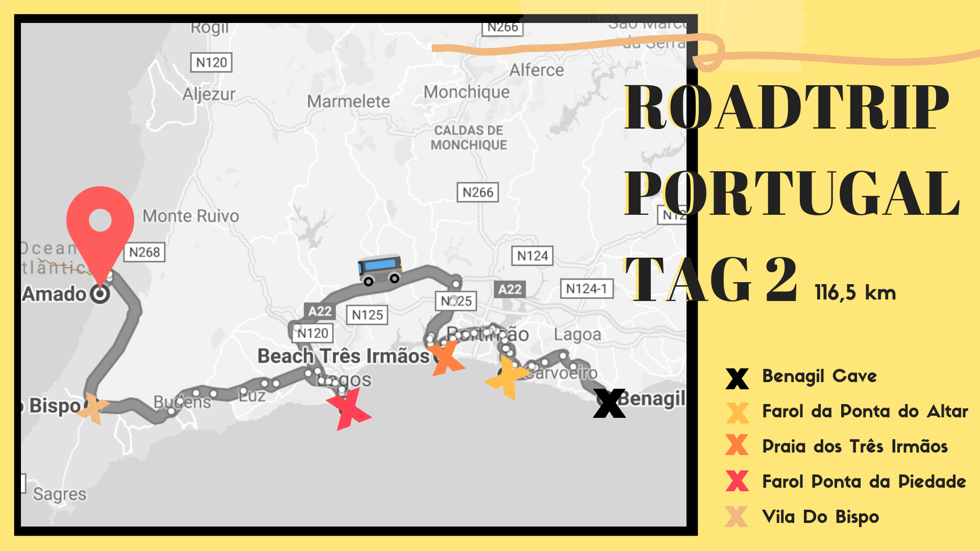 Roadtrip Portugal, Route Tag 2, 20