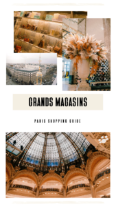 Die 4 besten Kaufhäuser in Paris, Paris Shopping Guide 2020, 1